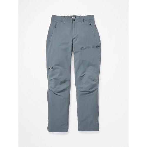 Marmot Softshell Pants Grey NZ - Scree Pants Mens NZ5246708